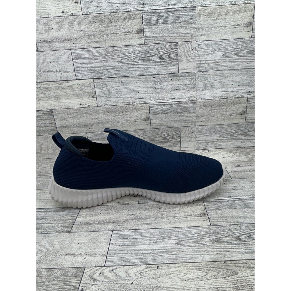 Skechers Elite Flex Hartnell Men Sz 10 Navy Blue Slip On Shoes 52649 Walking - Picture 11 of 13